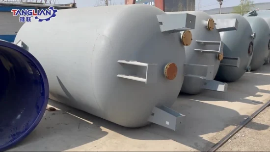 중국 제조자에게서 좋은 가격을 가진 유리에 의하여 일렬로 세워지는 섞는 탱크/증류 저장 탱크