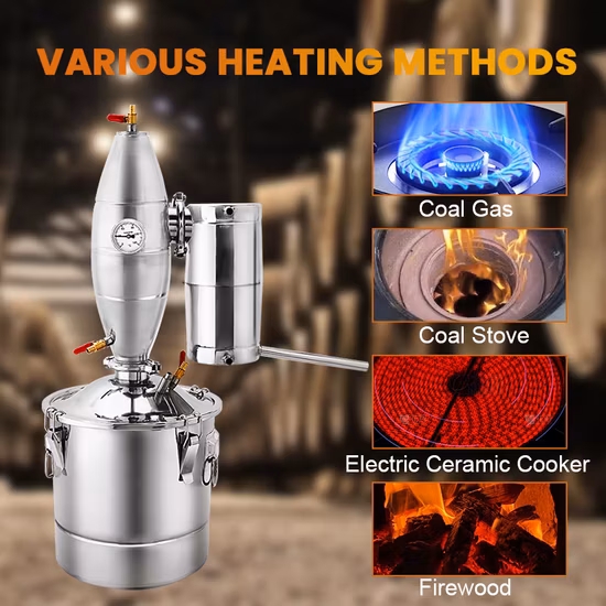 알코올 가정용 증류 장비 증류 장비